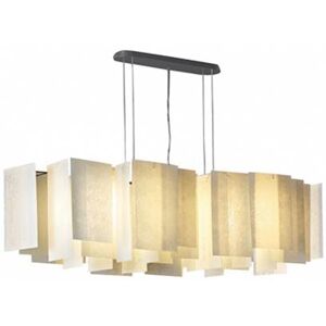 PALLUCCO lampe a suspension ALEXANDRA (180 cm - Fibre de verre et metal)