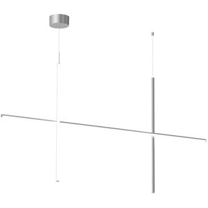 FLOS lampe a suspension COORDINATES S2 (Argent moon - Aluminium Extrude)