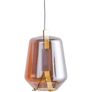 PRANDINA lampe a suspension LUISA S3 DIMM (Glory rose, 2700K - Heritage laiton et verre)