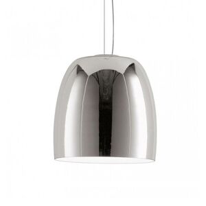 PRANDINA lampe a suspension NOTTE LED S7 (Miroir, interieur blanc - verre soufle)