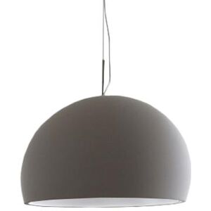 PRANDINA lampe a suspension BILUNA S5 (Sable opaque - Metal peint et methacrylate blanc)