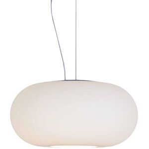 PRANDINA lampe a suspension OVER S3 (Blanc opalin - Diffuseur en verre)