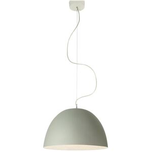 IN-ES.ARTDESIGN lampe a suspension H2O S CEMENTO (Interieur blanc - Peinture effet beton et nebulite)