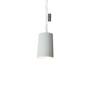 IN-ES.ARTDESIGN lampe a suspension PAINT CEMENTO (Interieur blanc - Peinture effet beton et nebulite)