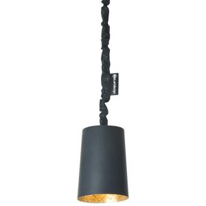 IN-ES.ARTDESIGN lampe a suspension PAINT LAVAGNA (Interieur or - Resine effet tableau blanc et nebulite)