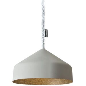 IN-ES.ARTDESIGN lampe a suspension CYRCUS CEMENTO (Interieur bronze - Peinture effet beton et nebulite)