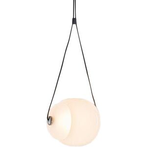 BROKIS lampe a suspension CAPSULA SINGLE (Exterieur et interieur opale graves a l'acide - Verre)