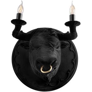 KARMAN lampe murale applique CORRADO (Noir veloute - Ceramique)