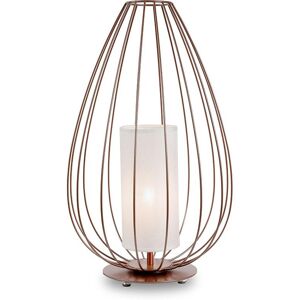 KARMAN lampadaire CELL Ø 36 x H 58 cm (Bronze poli - Fer et linge)