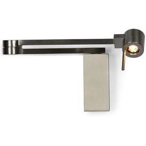 CONTARDI lampe murale applique MANHATTAN (Nickel satine - Metal)