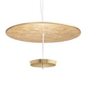 MODOLUCE lampe a suspension OMBRELLA Ø 100 cm DIMMER DALI (Feuille d'or, coupe laiton - Metal)