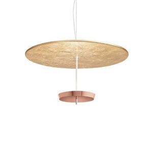 MODOLUCE lampe a suspension OMBRELLA Ø 60 cm (Feuille d'or, coupe cuivre - Metal)