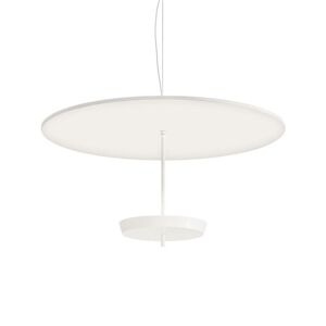 MODOLUCE lampe a suspension OMBRELLA Ø 80 cm (Blanc, coupe blanche - Metal)