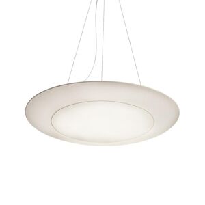 MODOLUCE lampe a suspension RING TONDA Ø 85 cm DIMMER DALI (Blanc - Tissu Lycra)