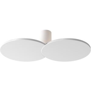 ROTALIANA lampe murale applique ou lampe au plafond plafonnier COLLIDE H1 (blanc, 2700K - Aluminium)