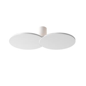 ROTALIANA lampe murale applique ou lampe au plafond plafonnier COLLIDE H1 (Blanc, 3000K - Aluminium)