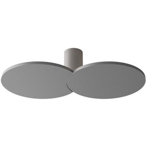 ROTALIANA lampe murale applique ou lampe au plafond plafonnier COLLIDE H1 (Graphite, 3000K - Aluminium)