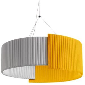 MODOLUCE lampe a suspension ALCO Ø 120 cm (Soft Textile - Tissu et PMMA opale)