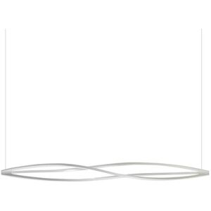 NEMO lampe a suspension IN THE WIND HORIZONTAL (blanc, 2700K - aluminium, PMMA)