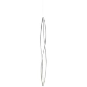 NEMO lampe a suspension IN THE WIND VERTICAL (blanc, 2700K - aluminium, PMMA)