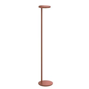 FLOS lampadaire OBLIQUE USB-C (2700K, rouille opaque - Aluminium et methacrylate)