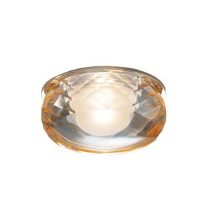 AXO LIGHT plafonnier spot FAIRY (Ambre - verre et metal)