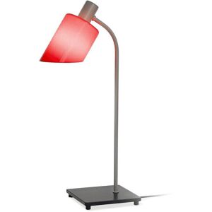 NEMO lampe de table LAMPE DE BUREAU (Rouge - Acier peint gris et verre)