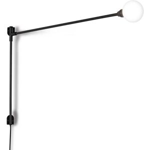 NEMO lampe murale POTENCE PIVOTANTE MINI (Noir - Aluminium)