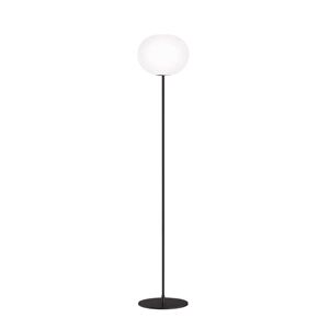 FLOS lampadaire GLO-BALL (H 175 cm, base noir opaque - verre et metal)