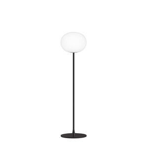 FLOS lampadaire GLO-BALL (H 135 cm, base noir opaque - verre et metal)