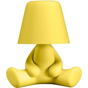 QEEBOO lampe de table SWEET BROTHERS JOE (Jaune - Polycarbonate peint doux au toucher)