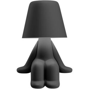 QEEBOO lampe de table SWEET BROTHERS SAM (Noir - Polycarbonate peint doux au toucher)