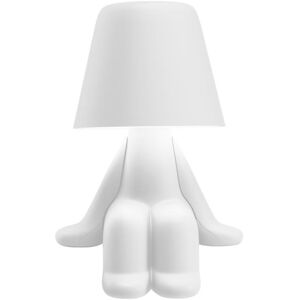 QEEBOO lampe de table SWEET BROTHERS SAM (Blanc - Polycarbonate peint doux au toucher)