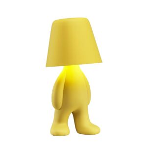 QEEBOO lampe de table SWEET BROTHERS TOM (Jaune - Polycarbonate peint doux au toucher)