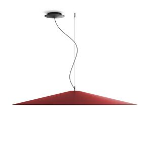 LUCEPLAN lampe a suspension KOINÈ rouge 2700K Ø 110 cm dimmer coupure de phase
