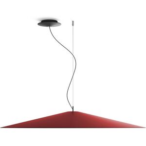 LUCEPLAN lampe a suspension KOINÈ rouge 3000K Ø 110 cm dimmer coupure de phase