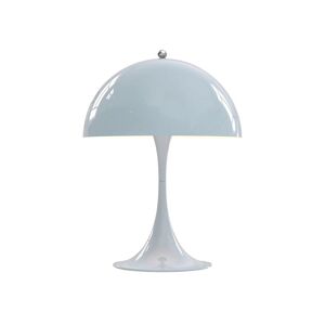 LOUIS POULSEN lampe de table PANTHELLA 250 (Bleu pale - acrylique opalin verni et aluminium)
