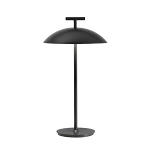 KARTELL lampe de table MINI GEEN-A BATTERY (Noir - Acier enduit de poudre de polyester)