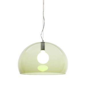 KARTELL lampe a suspension FL/Y fly (Vert olive - PMMA recycle)