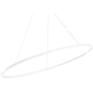 NEMO lampe a suspension ELLISSE MINOR DOWNLIGHT (Blanc, 3000K - Aluminium)