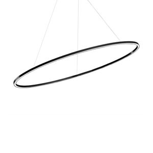 NEMO lampe a suspension ELLISSE MINOR DOWNLIGHT (Noir, 2700K - Aluminium)