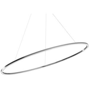 NEMO lampe a suspension ELLISSE MINOR DOWNLIGHT (Brillant, 2700K - Aluminium)