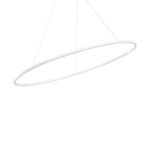 NEMO lampe a suspension ELLISSE MINOR UPLIGHT (Blanc, 3000K - Aluminium)