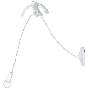 SELETTI lampe murale SPARROW (Taking off - Resine et metal)