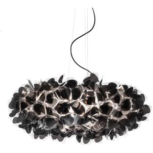 SLAMP lampe a suspension CLIZIA LARGE MAMA NON MAMA BLACK (Cable et rosace noirs - Cristalflex®)