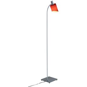 NEMO lampadaire LAMPE DE BUREAU READING (Rouge - Acier peint gris et verre)