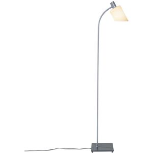 NEMO lampadaire LAMPE DE BUREAU READING (Blanc - Acier peint gris et verre)