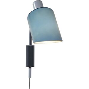 NEMO lampe murale LAMPE DE BUREAU APPLIQUE (Gris bleu - Acier peint gris et verre)