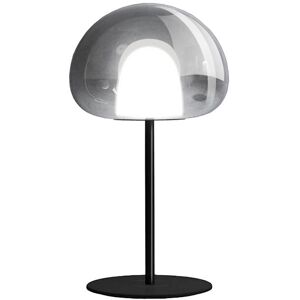 FONTANA ARTE lampe de table THEA SMALL (Noir brillant et fume - verre et metal)