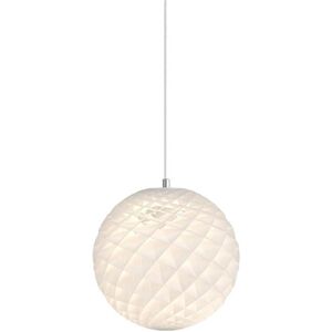 LOUIS POULSEN lampe a suspension PATERA ON/OFF (Ø 30 cm Blanc - PVC satine coupe)